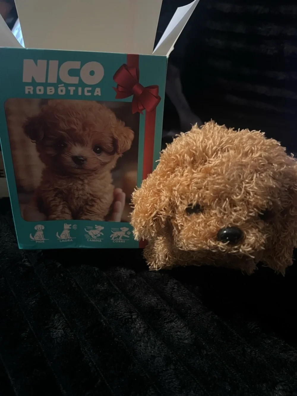 Nico Robotica Interactive Toy Dog Plush Walking Barking Puppy NEW in Box